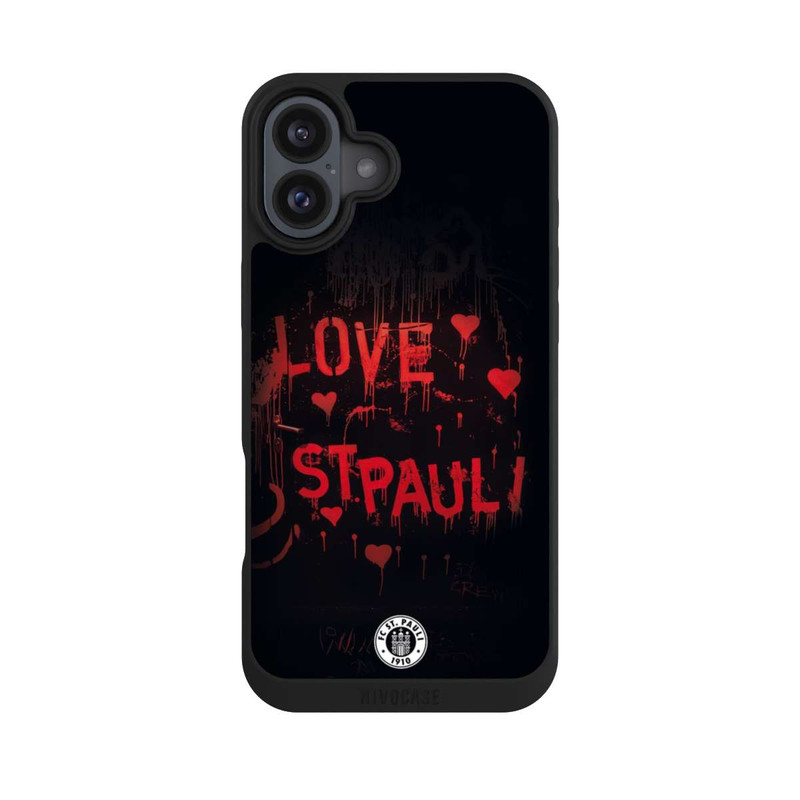 iPhone 16 Plus NIVOpure Love St. Pauli