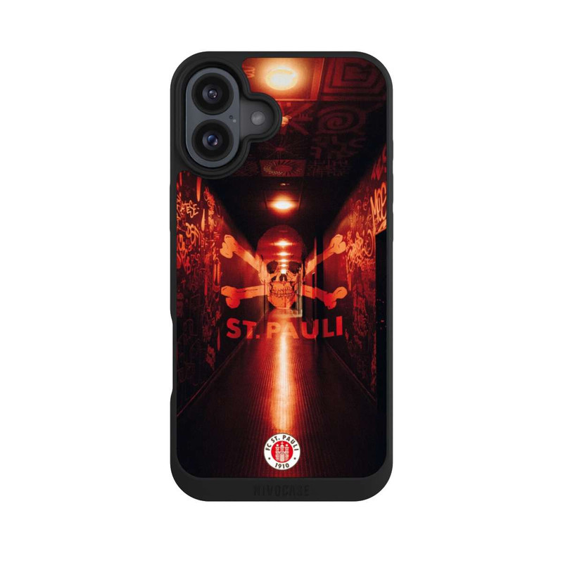iPhone 16 Plus NIVOpure FC St. Pauli Kabinengang
