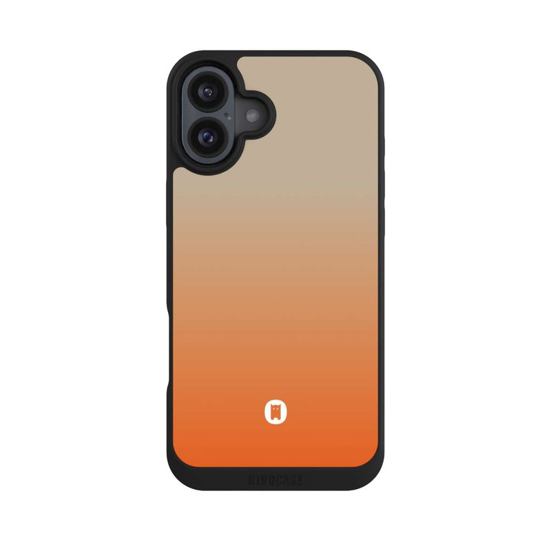 iPhone 16 Plus NIVOpure Nivocase Farbverlauf Beige Orange