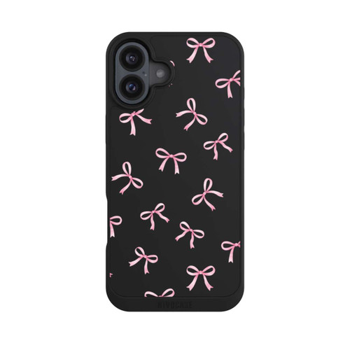 Apple iPhone 16 Plus NIVOpure Pink Bows transparent with AI