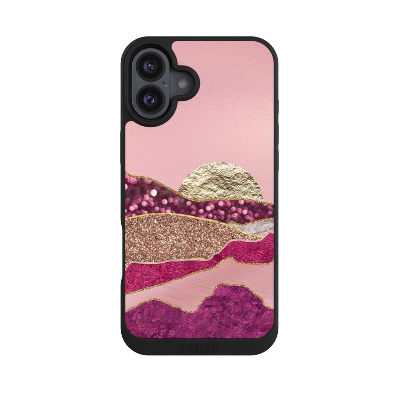 iPhone 16 Plus NIVOpure Glamour Landscape Rosegold