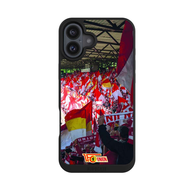 iPhone 16 Plus NIVOpure Union Berlin Fans Tribüne