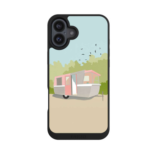 Apple iPhone 16 Plus NIVOpure Retro Glamping by Roberta Murray