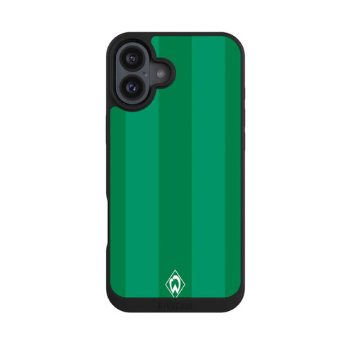Apple iPhone 16 Plus NIVOpure Werder Bremen Grün gestreift