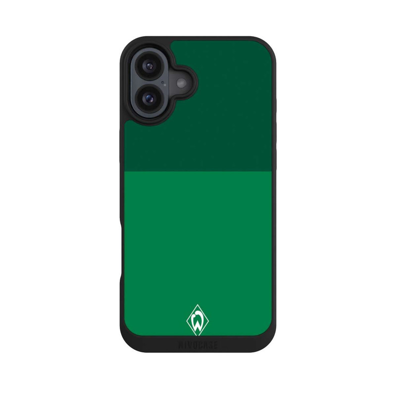 iPhone 16 Plus NIVOpure Werder Bremen Grün auf Grün