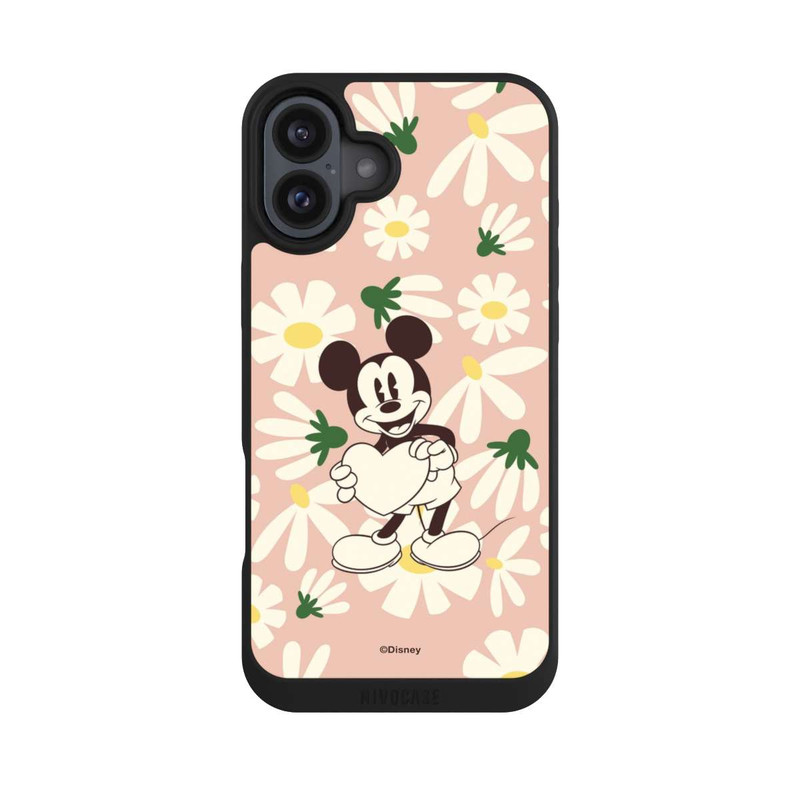 iPhone 16 Plus NIVOpure Micky Maus Blumen für Valentines Tag