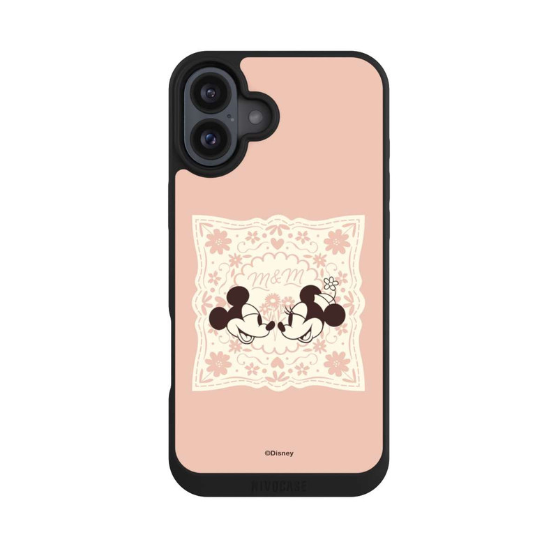 iPhone 16 Plus NIVOpure Minnie and Mickey Forever pink