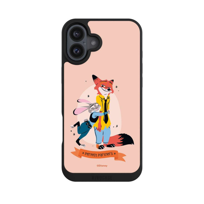 iPhone 16 Plus NIVOpure Nick Wilde and Judy Hopps partners Zoomania