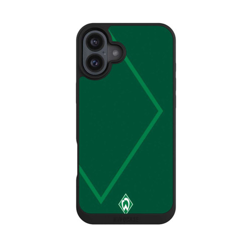 Apple iPhone 16 Plus NIVOpure Werder Grün Rautenelement