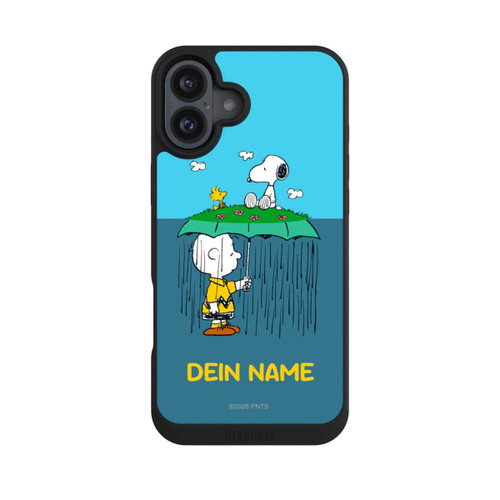 Apple iPhone 16 Plus NIVOpure Charlie Brown Regen Personalisierbar