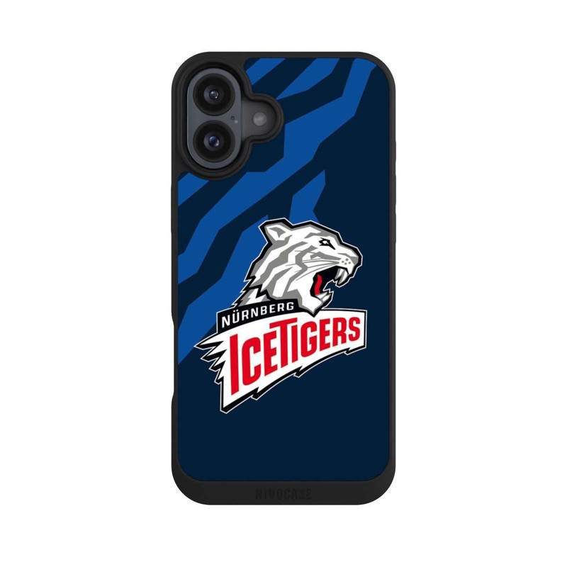 iPhone 16 Plus NIVOpure Nürnberg Ice Tigers Logo