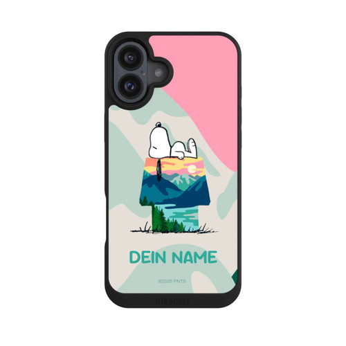 Apple iPhone 16 Plus NIVOpure Snoopy Outdoor Personalisierbar