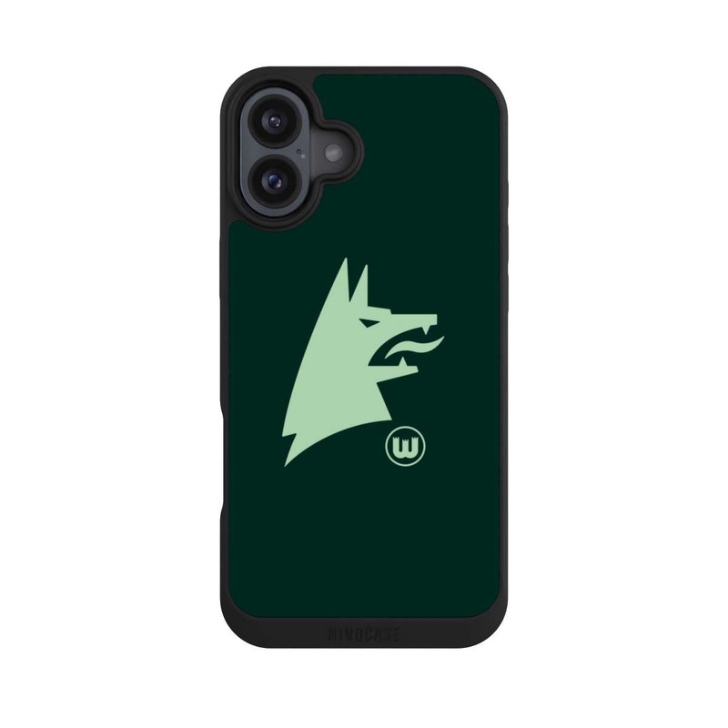 iPhone 16 Plus NIVOpure VfL Wolfsburg Wolf Logo