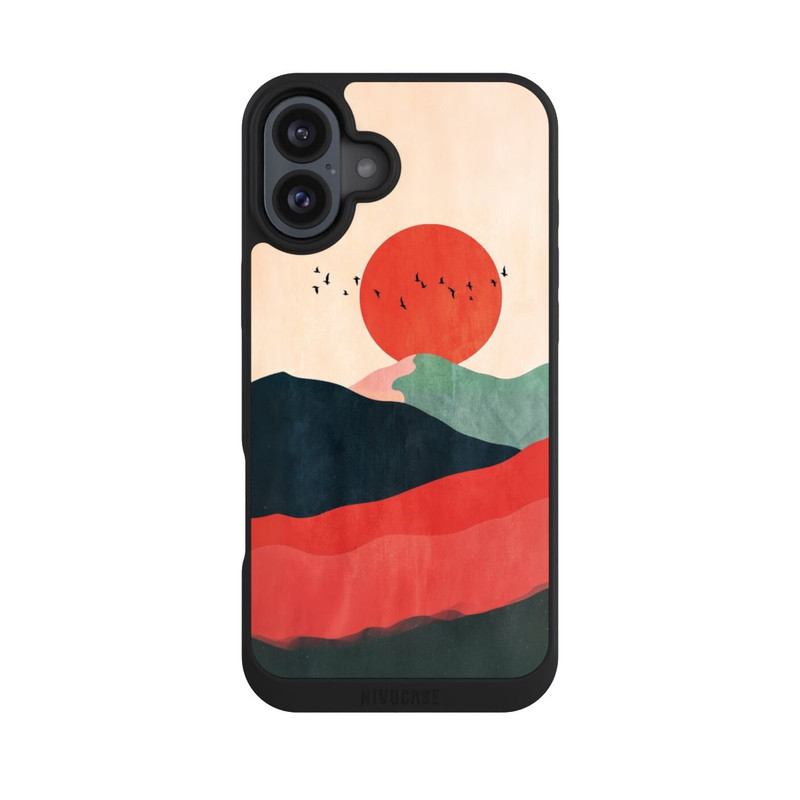 iPhone 16 Plus NIVOpure Zugvögel Kunst