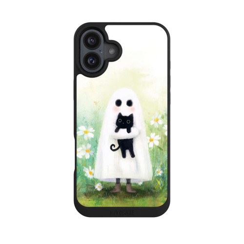 Apple iPhone 16 Plus NIVOpure Geist und Katze Halloween mit KI