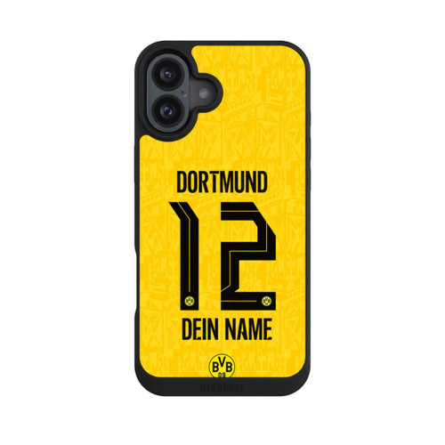 Apple iPhone 16 Plus NIVOpure BVB Trikot Personalisierbar 26/27