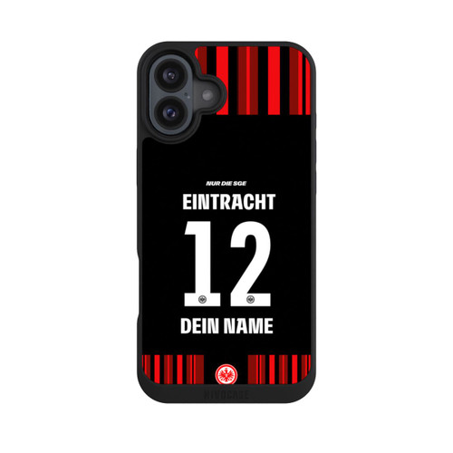 Apple iPhone 16 Plus NIVOpure Eintracht Frankfurt Trikot Personalisierbar 26-27