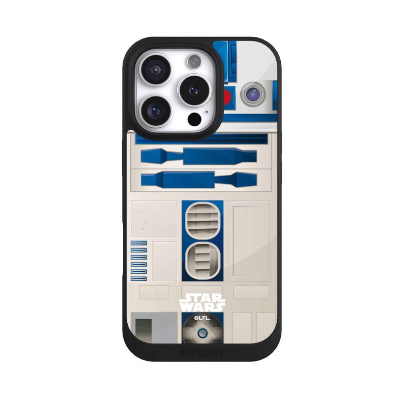 iPhone 16 Pro NIVOpure R2D2 Gros plan