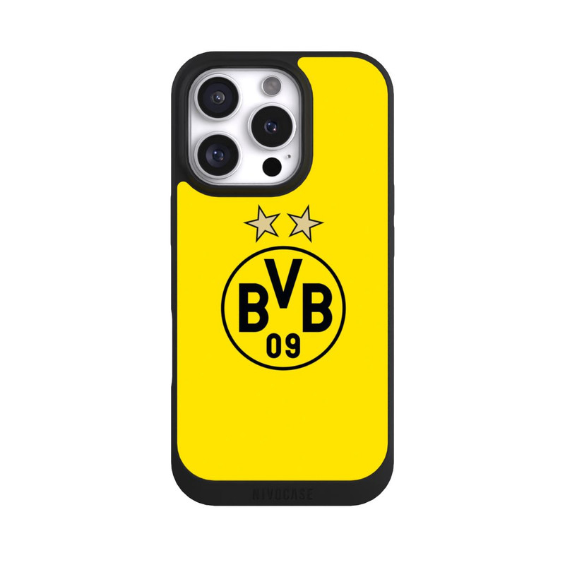 iPhone 16 Pro NIVOpure BVB Gelb / Sterne