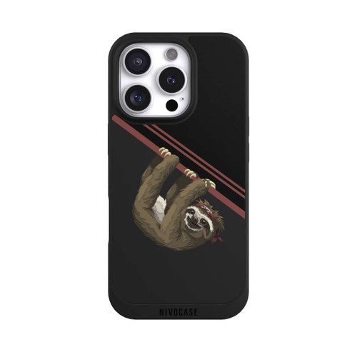 Apple iPhone 16 Pro NIVOpure Ninja Sloth ohne Hintergrund