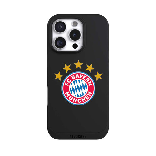 Apple iPhone 16 Pro NIVOpure FCB Logo mit Sterne - ohne Hintergrund