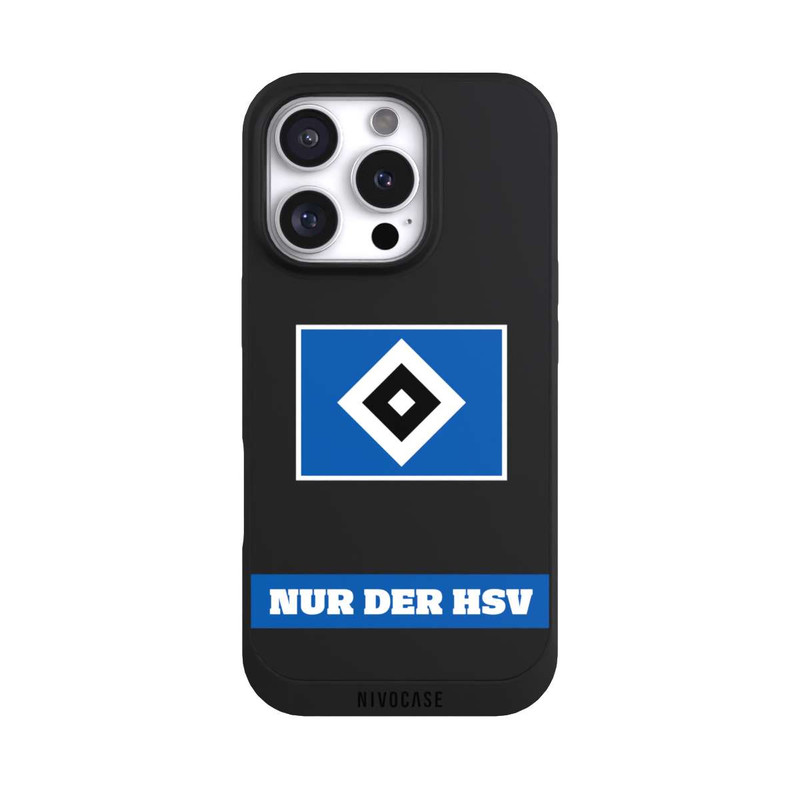 iPhone 16 Pro NIVOpure Nur der HSV Blau - ohne Hintergrund