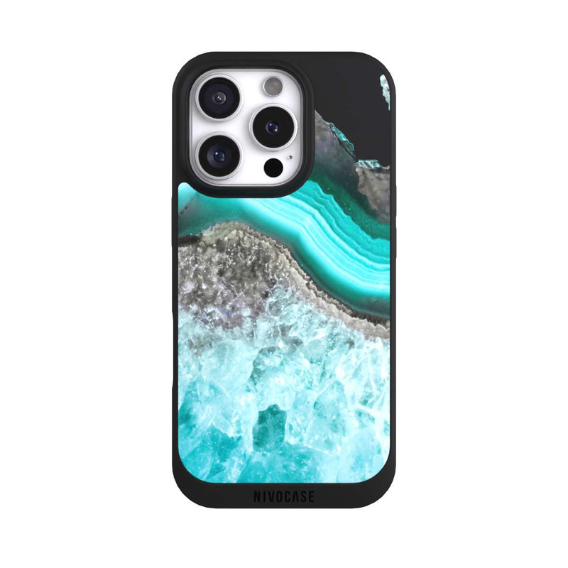 iPhone 16 Pro NIVOpure Agate d'eau de mer