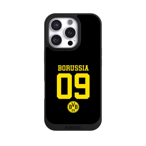 Apple iPhone 16 Pro NIVOpure Borussia 09 Schwarz - BVB
