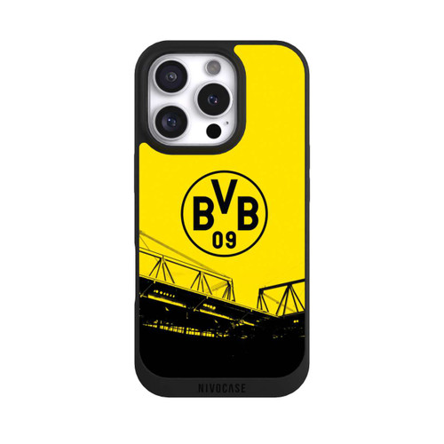 Apple iPhone 16 Pro NIVOpure Stadion Schwarz-Gelb - BVB