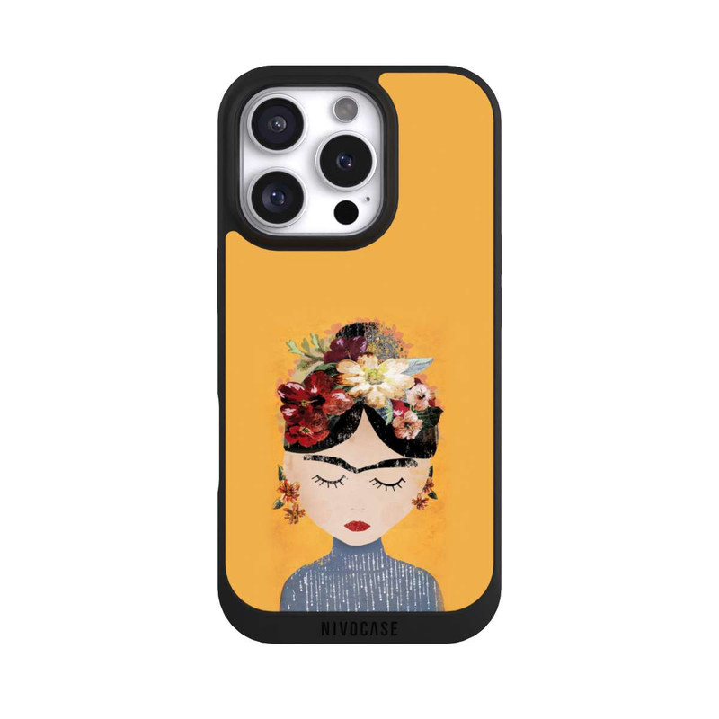 iPhone 16 Pro NIVOpure Art Girl Eyebrowes Yellow