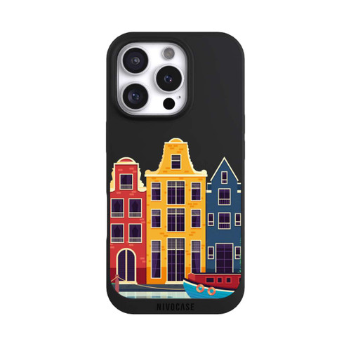 Apple iPhone 16 Pro NIVOpure Amsterdam Canal Houses