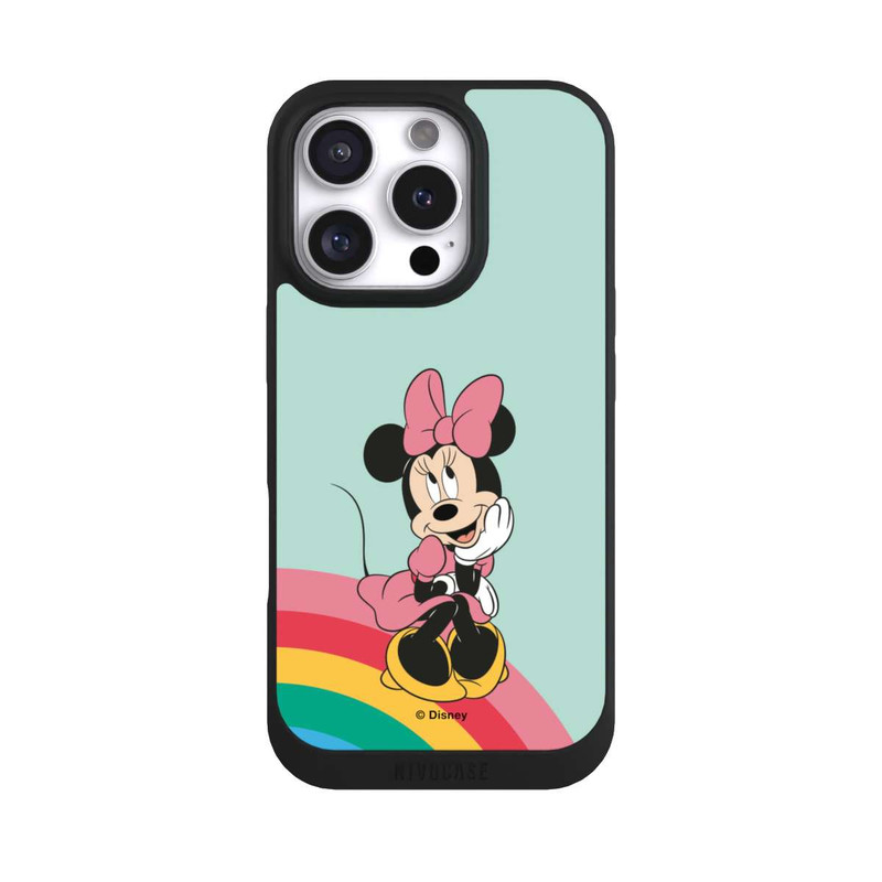 iPhone 16 Pro NIVOpure Minnie Regenbogen Portrait