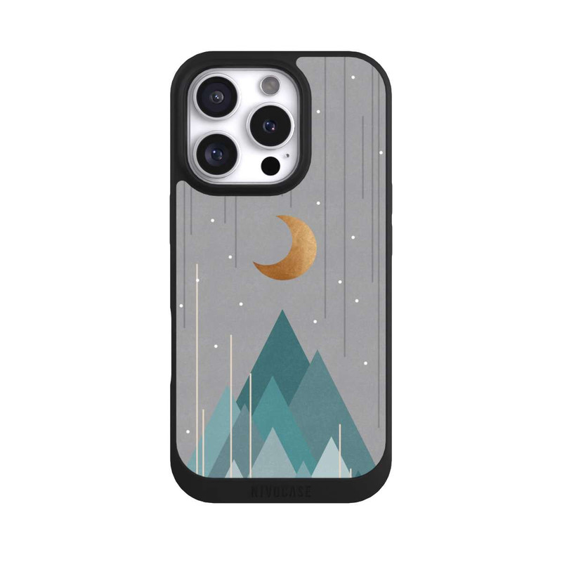 iPhone 16 Pro NIVOpure Moon & Mountains Mint Green