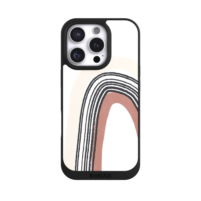 iPhone 16 Pro NIVOpure Texturierter Regenbogen