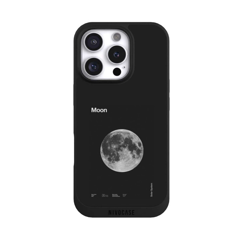 iPhone 16 Pro NIVOpure Système Solaire Lune