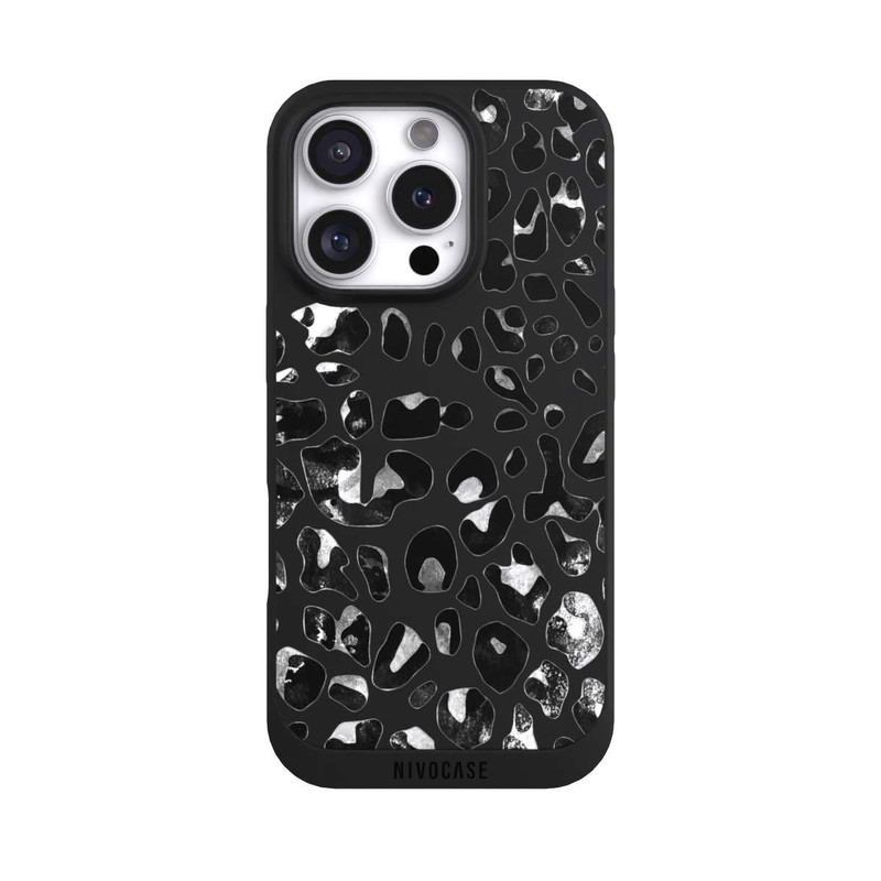 iPhone 16 Pro NIVOpure Taches de léopard grunge