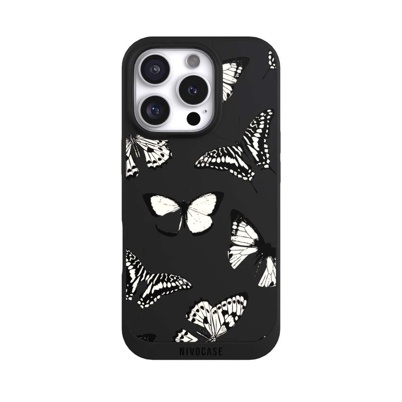 iPhone 16 Pro NIVOpure Minimalist Butterflies