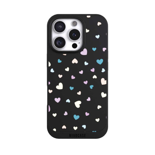 Apple iPhone 16 Pro NIVOpure Pastell-Herzen