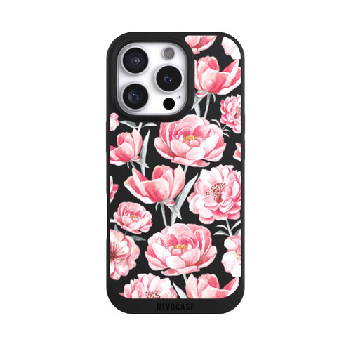 Apple iPhone 16 Pro NIVOpure Pink Peonies