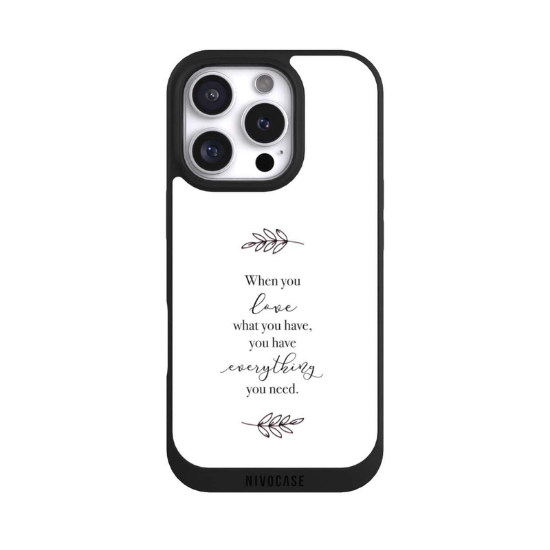 iPhone 16 Pro NIVOpure When You Love What You Have