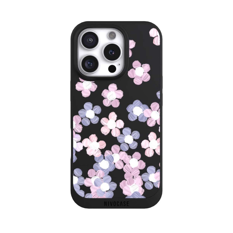 iPhone 16 Pro NIVOpure Simple Flowers Transparent