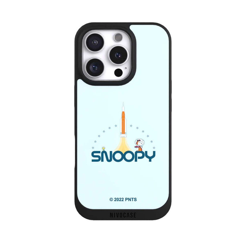 iPhone 16 Pro NIVOpure Snoopy Weltraum Traveller Rakete
