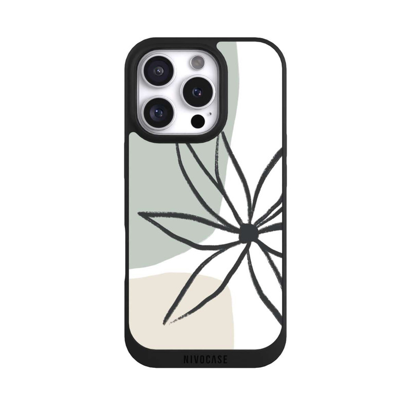 iPhone 16 Pro NIVOpure Fleur Menthe & Crème