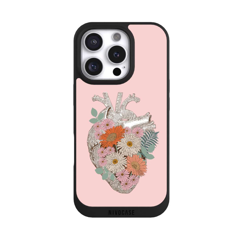 iPhone 16 Pro NIVOpure Floral Vintage Heart