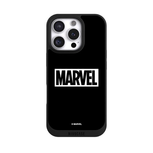 Apple iPhone 16 Pro NIVOpure Marvel Logo Black