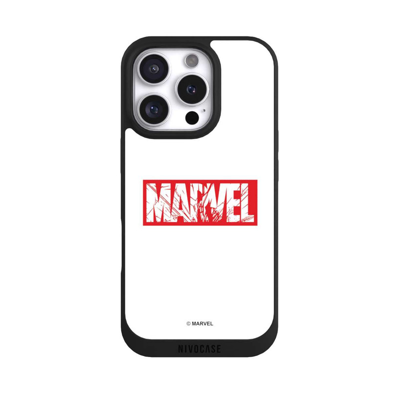 iPhone 16 Pro NIVOpure Marvel Logo Crushed