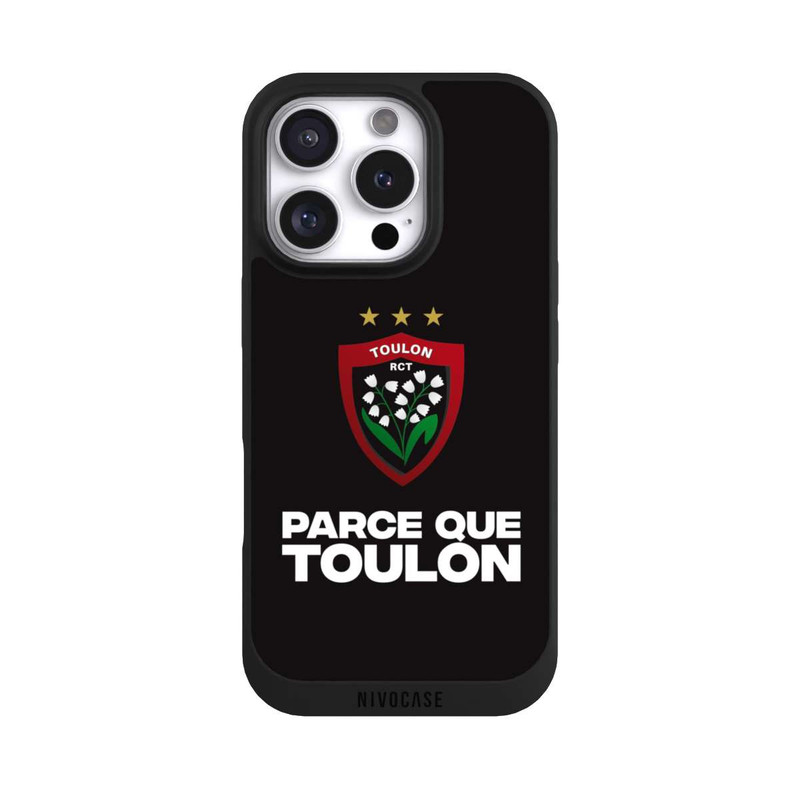 iPhone 16 Pro NIVOpure RC Toulonnais Noir