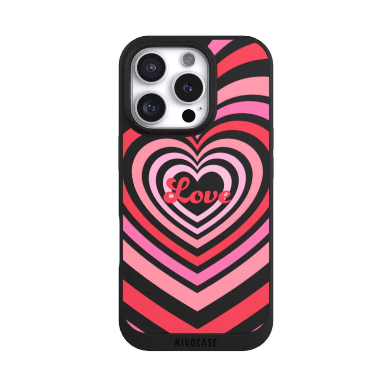 iPhone 16 Pro NIVOpure Love Rotschattierungen