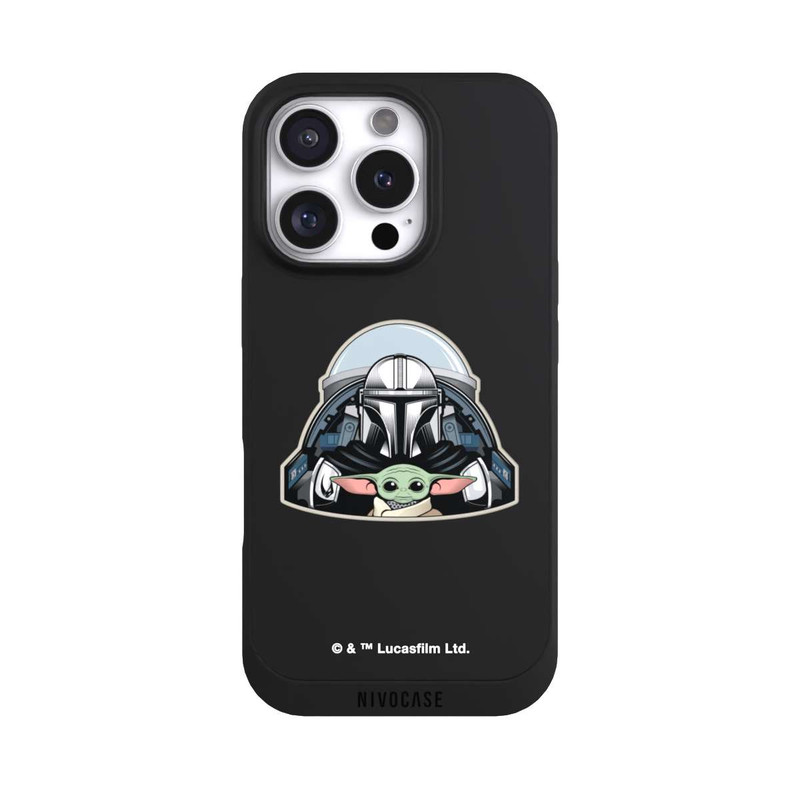 iPhone 16 Pro NIVOpure Mando and Grogu Transparent