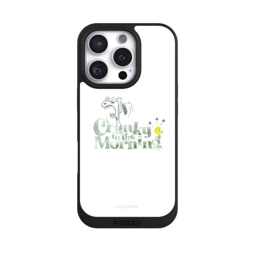 Apple iPhone 16 Pro NIVOpure Snoopy Cranky in the Morning